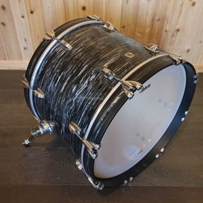 Ludwig Classic Maple Fab Outfit 9x13 / 16x16 / 14x22" Drum Set 1998 - 2015 - Black Oyster Pearl image 6