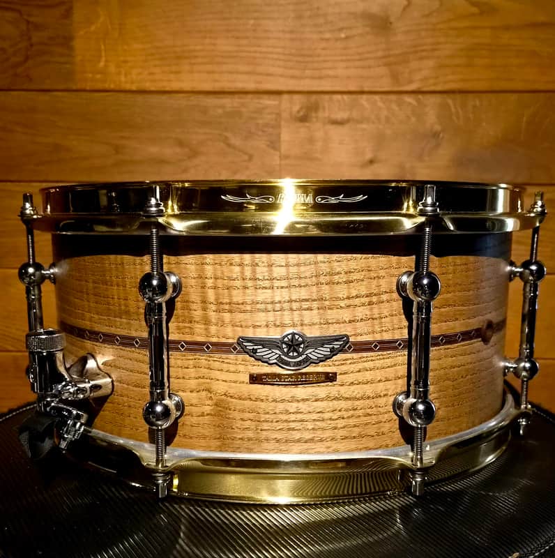 Tama Star Curly Ash 2020s - Natural wood. Brass Chrome image 1