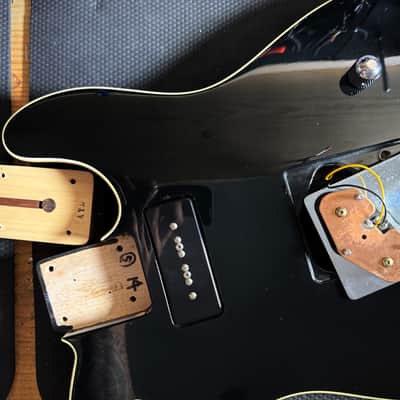 2002-2004 Fender ATL-70 Aerodyne Telecaster, Crafted in Japan - Black / P90 / Matching Headstock / Pro Setup image 9