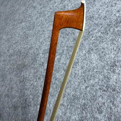 Handmade 4/4 Violin Bow 61g Ebony Frog Imitation Gold Fittings image 4