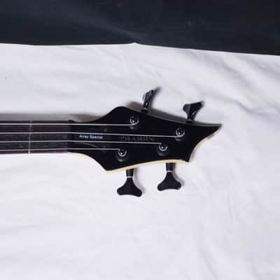 TRABEN Array Special 4-string electric BASS guitar Black Out Black Hardware w/ CASE - NEW image 5