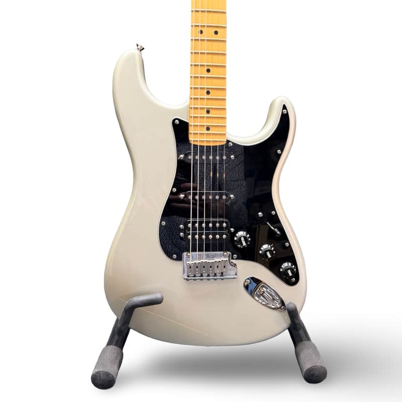 2003 Fender American Series S1 HSS Stratocaster - Chrome Silver
