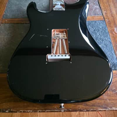 Fender Hendrix MIM strat reverse headstock w/dlx bag 2015 - blk image 3
