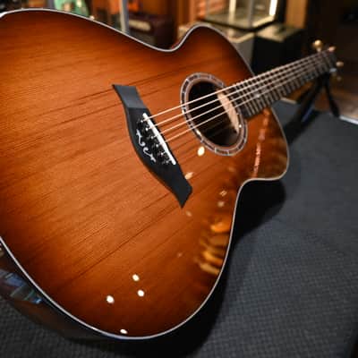 Taylor Custom GC Grand Concert "Harvester" Sinker Redwood/Bocote Catch #31 #5098 image 3