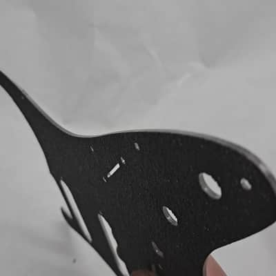 Lefty left handed Platinum Silver Sparkle Glitter Acrylic Strat Stratocaster 11 hole pickguard Fender SSS image 9