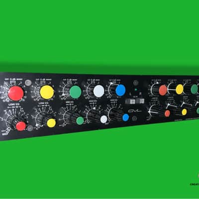 c.1999 George Massenburg GML Model 8200 Series II Parametric Equalizer Populated Faceplate Face Panel Assembly Clarostat *Spare Parts-Repair image 1