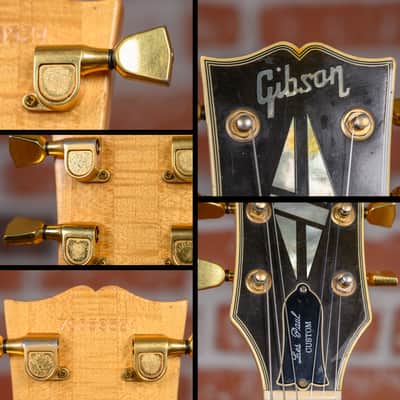 Gibson Les Paul Custom Plain Maple Top Natural 1979 w/Hard Shell Case image 13