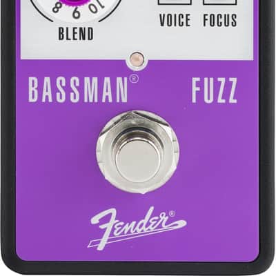 Fender Bassman Series Bass Effects Pedal image 1