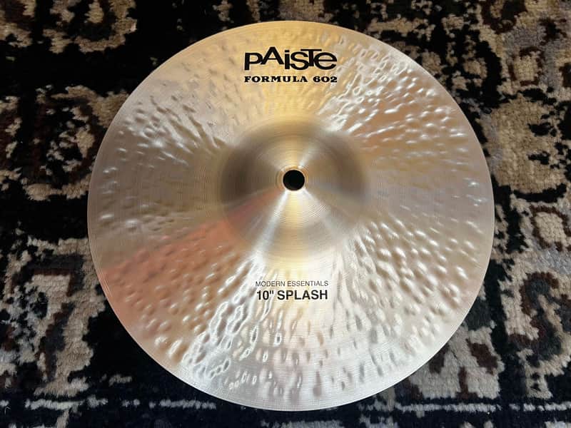 Paiste 10" Formula 602 Modern Essentials Splash Cymbal - Traditional image 1