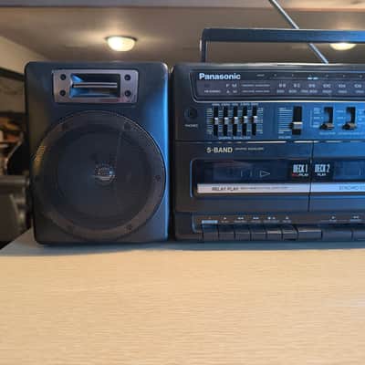 Panasonic RX-CT810 Vintage Boom Box Stereo Cassette Ghetto Blaster SERVICED🎶 image 6