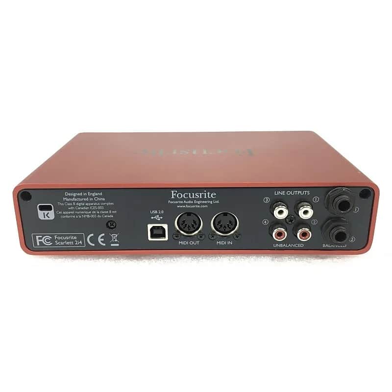 Focusrite Scarlett 2i4 USB 2.0 Audio Interface | Reverb Canada