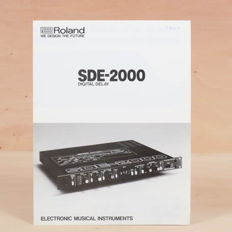 ギター Roland SDE-2000 USED Roland SDE-2000 SDE 2000 Digital Delay Rack Effect Vintage