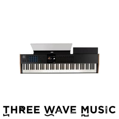 Arturia KeyLab Mk3 88 (Black) - Universal MIDI Controller [Three Wave Music]