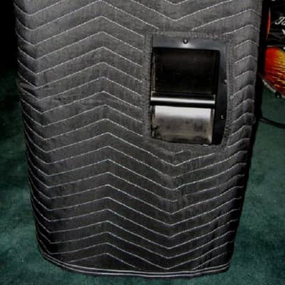 Yorkville YX15P Cover SINGLE - Black With White Topstitching image 1
