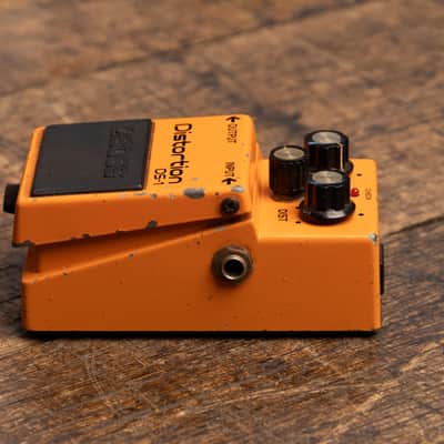 Boss DS-1 Distortion (Black Label) 1982 - 1988 - Orange image 4