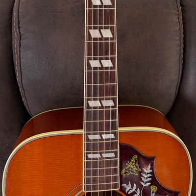 2010 Gibson Hummingbird Standard w/ LR Baggs Element Electronics – Cherry Sunburst – Excellent Condition – Original USA Bozeman Build – OHSC image 6