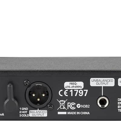 Samson Concert 99 Earset Wireless System with SE10 Earset Microphone, D Band, Black image 3