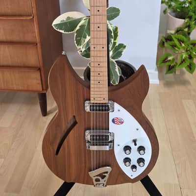 Rickenbacker 330/12 Walnut BRAND NEW NOS 2014 American USA Twelve 12 String 330 Electric Guitar image 17