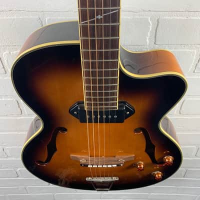 Alvarez AD65CE Archtop Acoustic Electric P-90 Pickup w/ Case image 4