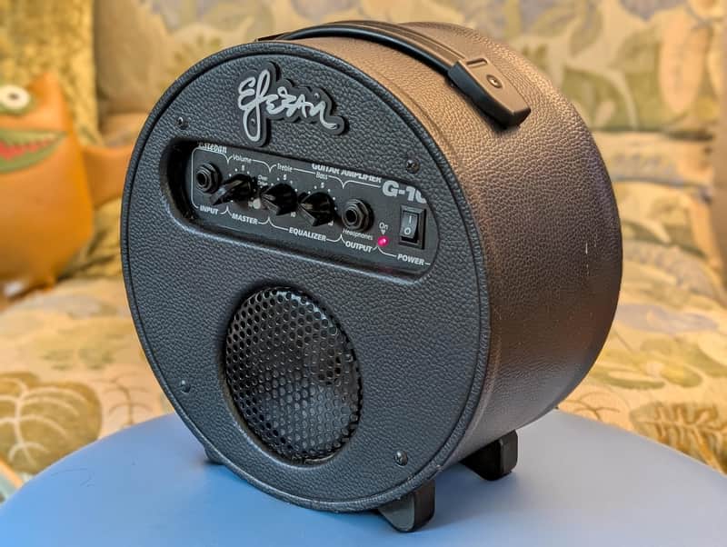 I Can't Believe It's Not Square! Small Round Practice Amp Esteban G-10 CA-8 image 1