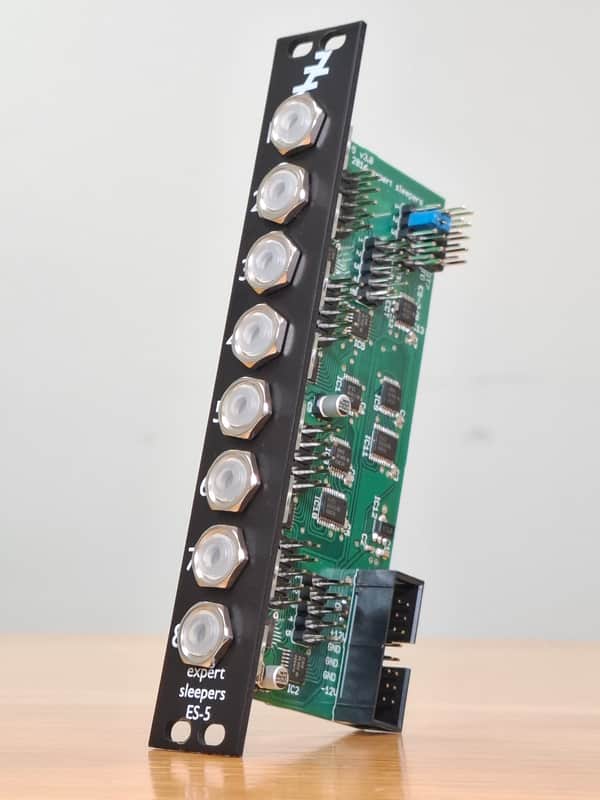Expert Sleepers ES-5 MK3 Expander Eurorack Synth Module 2017 - 2020 - Black image 1