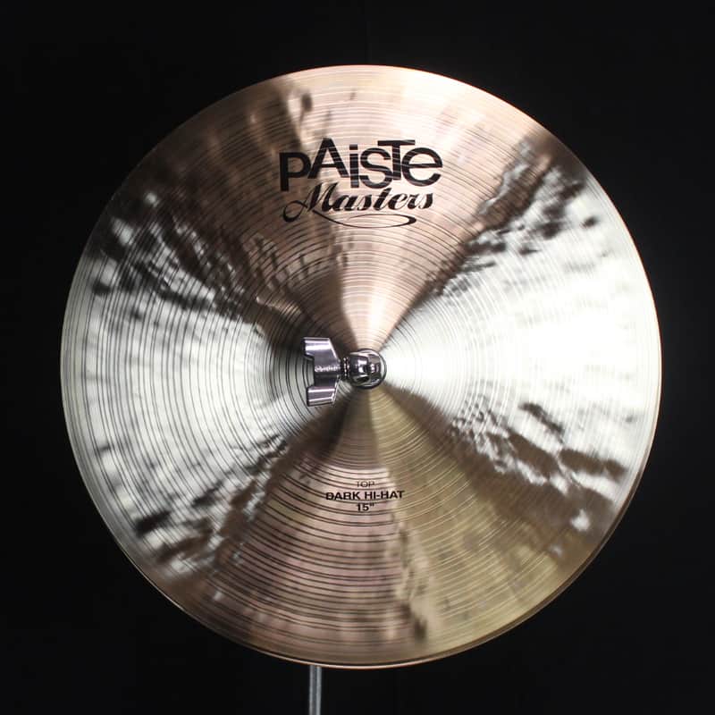 Paiste 15" Masters Dark Hi Hats - 915g/1376g (video demo) image 1