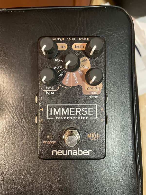 Neunaber Audio Immerse Reverberator V2 2019 - Black image 1