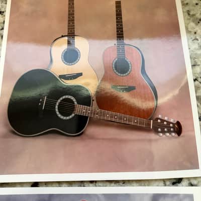 10 Ovation  8 x 10 color glossy promotional photos steel string classical nylon Adamas image 12