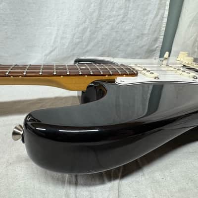 Fender American Deluxe Fat Stratocaster HSS Guitar with Case 2000 - Black / Rosewood fingerboard image 19