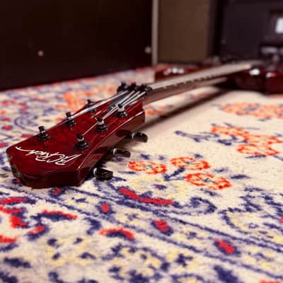 2015 B.C. Rich Mockingbird STC Slash - Made In Korea - Trans Red AAA Quilted Maple Top image 23