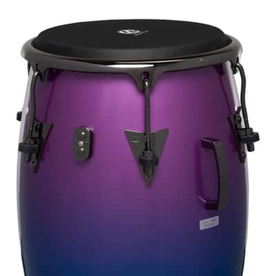 LP Latin Percussion Tony Succar 11-3/4" Conga Rainbow Black Nickel image 4