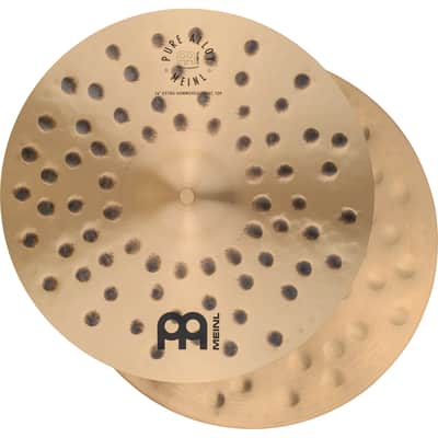 Meinl PURE ALLOY 14" EXTRA HAMMERED HIHAT image 3