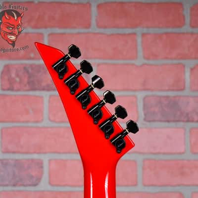 Jackson USA Marty Friedman Signature Kelly KE1MF 1998 Ferrari Red w/Black Bevels w/Jackson TSA Case image 12