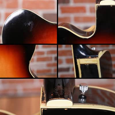Gretsch 6124 Single Anniversary Model Shaded Golden Sunburst 1960 w/OHSC image 12