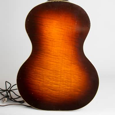 Slingerland  Songster Model 401 Solid Body Electric Guitar,  c. 1936, original black hard shell case. image 4