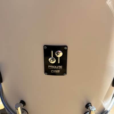 Sonor Prolite Floor Tom 16" x 16", Vintage Maple, Crème White image 3