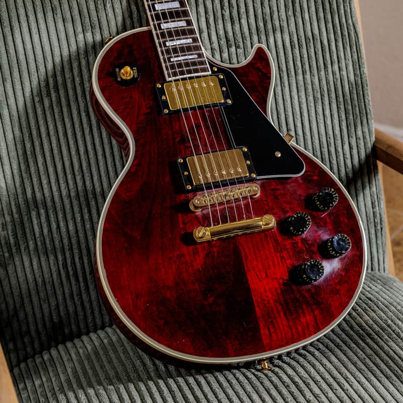 Gibson Les Paul Classic Custom 2012 - Wine Red | Reverb