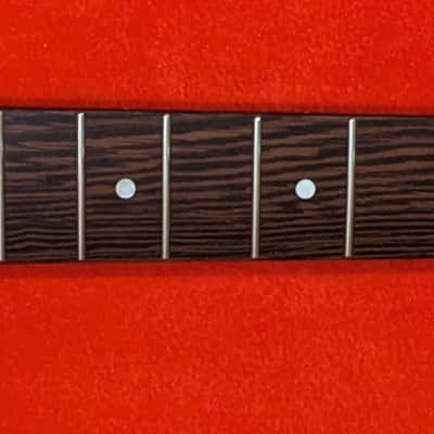 ST Guitar Neck, SOLID WENGE WOOD image 1
