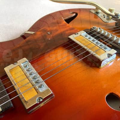 GUYATONE SG-12T 1966 w/OHSC - *GOLD FOIL PICKUPS* ALL-ORIGINAL MIJ