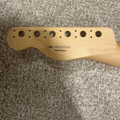 Fender Player Telecaster maple guitar neck 2022 image 3