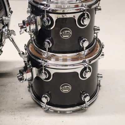 DW Performance Black Lacquer 5pc Drum Kit Set 22,16,12,10,8" image 18