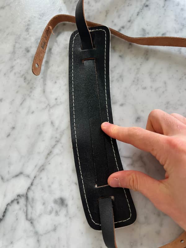 1980’s Fender Guitar Leather Strap Reissue Vintage Case Candy Stratocaster (1956-1962 style) 1980’s image 1