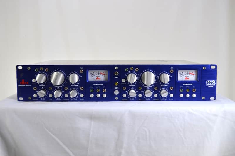 DBX 160sl Blue Rackmount Studio Recording Compressor Limiter | Reverb