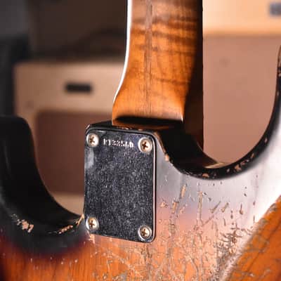 Fender Custom Shop Masterbuilt 55 heavy relic Jason Smith 2023 - Tobacco sunburst image 8