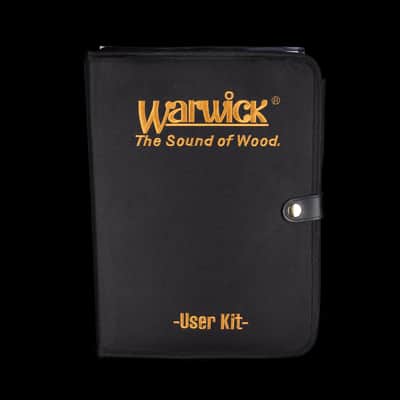 Pre-Owned 2016 Warwick Custom Shop Masterbuilt Corvette $$ Bass Flamed Maple & Bubinga With Gig Bag image 16