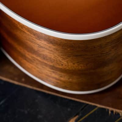 Guild F-40 Standard Sitka/Mahogany Pacific Sunset Burst Jumbo Acoustic Guitar #0068 image 14