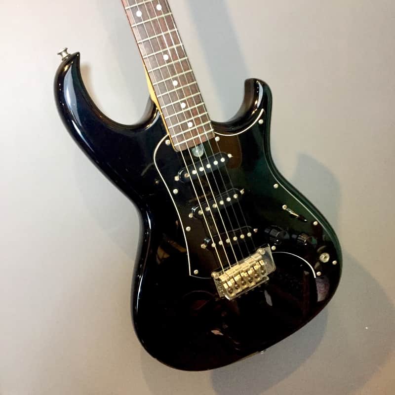 Aria Pro II RS Series Strat 80's Black | Reverb