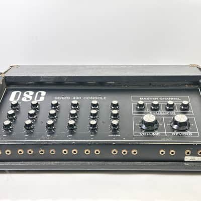 Vintage QSC PA Series 490 Console 5 Channel w/ Reverb image 3