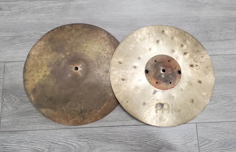 Meinl 14"  Matt Garstka Signature Equilibrium Hi-Hat Cymbals (Pair) image 1