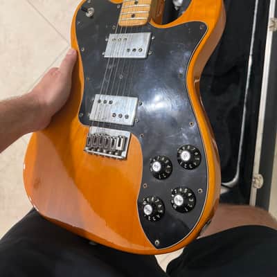 1974 Fender Telecaster Deluxe Walnut (Mocha) - Original Wide-Range Humbuckers - 8lb 3oz image 16